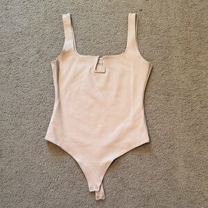 Abercrombie & Fitch Beige Bodysuit